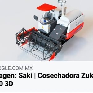 Cosechadora Zukai 350 3D