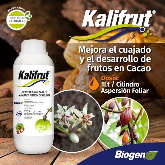 KALIFRUT - Bioestimulante para Cacao